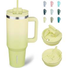 BJPKPK Straw Travel Mug