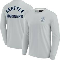 Atlanta Braves T-shirts Fanatics Unisex Fanatics Gray Seattle Mariners Elements Super Soft Long Sleeve T-Shirt