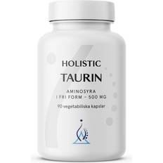 Holistic Vitaminer & Kosttilskud Holistic Taurin 500 mg 90 Kapslar 90 stk