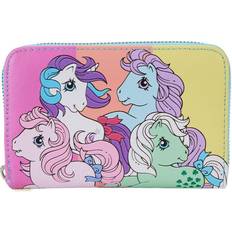Loungefly mlp color block zip around wallet, multicolor, zip around wallet