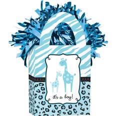 Azul Tarjetas & Invitaciones Amscan It´s a Boy Balloon Weight Blue One Size