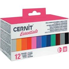 Cernit Hobbyartikler Cernit Polymer clay Basic 12 x 25 g