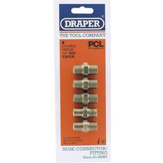 Draper 1/4" BSP Tapered Double Union Pack of 5