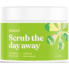 A Stores Organic Exfoliating & Moisturizing Dead Sea Salt Body Scrub; Uplifting Lemongrass