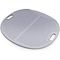 Pets Litter Genie Box Mat Integrated Handle Soft Ribbed Surface