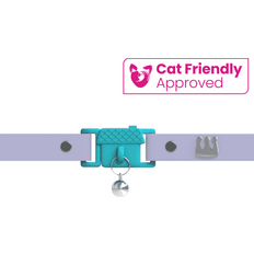 Pets Kittyrama Breakaway Adjustable with Bell Cat Collar, Mauve Purple
