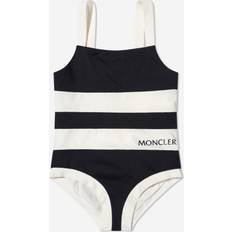 Moncler Bathing Suits Moncler Enfant Teen Girls Ivory Tankini - Black/Ivory