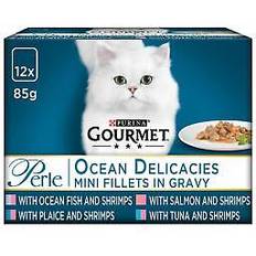 Gourmet gourmet perle ocean gravy wet food 12x85g