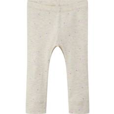 Name It 9-12M Svedundertøj Name It Leggings Dabua Jordbær Peyote Melange Baby