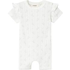 6-9M Playsuits Børnetøj Lil'Atelier Regular Fit Playsuit - Coconut Milk