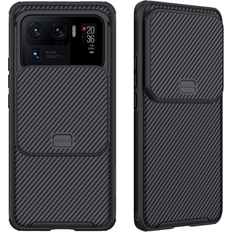Xiaomi mi 11 Nillkin Xiaomi Mi 11 Ultra Skal CamShield Pro Svart TheMobileStore Xiaomi Mi 11 Ultra tillbehör