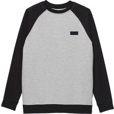 Vans Sweatshirts Vans Core Basic Raglan Crew - Black/Cement Heather