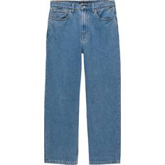 Vans Pants Children's Clothing Vans Kids Check-5 Baggy Denim PantsStonewash Blue