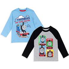 Tops Thomas & Friends Tank Engine Little Boys Pack Long Sleeve T-Shirt Blue/Gray