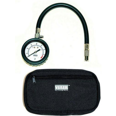 Lug Wrenches VIAIR 90059 2.5 Inch Tire Gauge With Hose 0 to 15 PSI