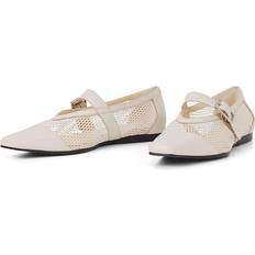 Ballerine Vagabond Wioletta Mesh Ballet Flats - Donna Off White Pelle/mesh