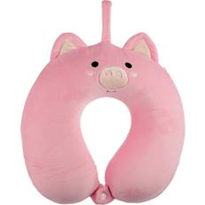 Neck Pillows Puckator Pig Relaxeazzz Plush Memory Neck Pillow