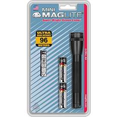 Maglite Mini Incandescent 2-Cell AA Flashlight, Black