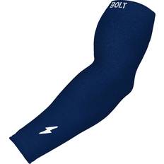 Support & Protection Bruce Bolt Graduated Compression Premium Batter's Arm Sleeve, Men's, L/XL, Navy