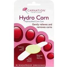 First Aid Carnation Footcare Hydro Corn Washproof Dressings 10