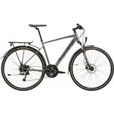 28" - Affjedringer for - Herre Standardcykler Nishiki City Hybrid Xc Five Men's - Lava Grey