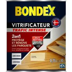 Bondex Maling Bondex Vitrifying varnish Satin finish Træbeskyttelse, Træmaling Hvid 0.75L