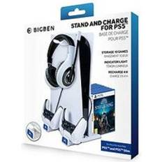 Bigben BB024975 LADESTATION PS5/PS5 SLIM, Ladestation, Weiß