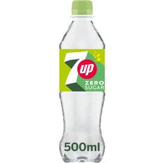 Décaféiné Boissons Gazeuses 7UP Zero Sugar Free Lemon & Lime 50cl