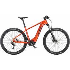 Orange E-Mountainbikes KTM Macina Team 793 burnt orange black+silver 2024 29"; 750 Wh Herrcykel