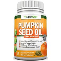 NutriONN Pumpkin Seed Oil 1000mg 180 pcs