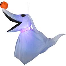 Christmas Party Decorations Gemmy Inflatable Decorations The Ghost Dog Purple