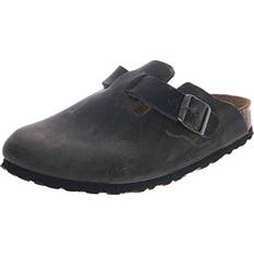 Birkenstock Men Clogs Birkenstock Men's Clogs Internal use Boston Softbed 9-9.5 Iron Grey