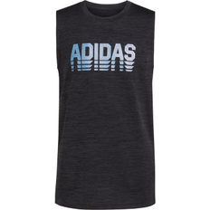 Black - Boys Tank Tops Adidas Big Boys Crew Neck Tank Top, 18-20 Black X-large 18-20