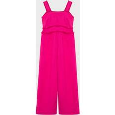 Playsuits Habitual Girl's Fringe Jumpsuit, 7-16 Dark Pink