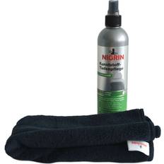 kunststoff tiefen-pflege seidenmatt 300ml spray pfleger mikrofaser-tuch