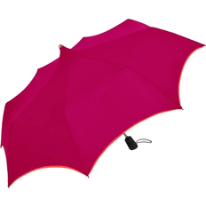 Doppler 'mystic' pagoda pink automatic folding umbrella