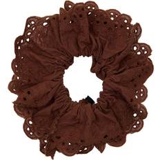 Pico Lace Scrunchie Chocolate