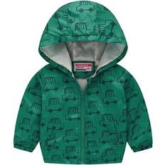 Children's Clothing Aayomet Lightweight Breathable Raincoat Waterproof Hooded Rain Jacket - Green