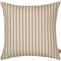 Ferm Living Strand Outdoor Coussin 50 x 50 cm Sable / Blanc Cassé