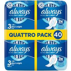 Always sanitary towels Always Ultra Night Sanitary Towels with Wings