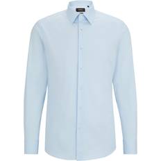 HUGO BOSS Shirts on sale HUGO BOSS Hays Kent Slim Fit Shirt - Light Blue