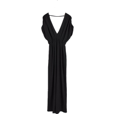 Gina Tricot Open Back Maxi Caftan - Black