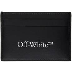 Baumwolle Kartenetuis Off-White Black Bookish Card Holder