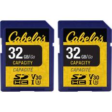 Cabela's U3/V30 SD Memory Card 2-Pack