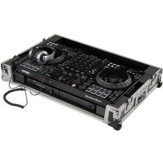 Odyssey FZDDJFLX10CW DDJ-FLX10 1U Flight Case w/ wheels