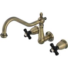 Double Handles Tub & Shower Faucets Kingston Brass KS102.PKX Duchess