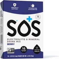 Nutritional Drinks SOS Hydration Daily Hydration Electrolytes Berry 8 Sticks