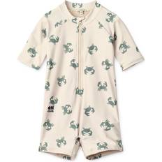 1-3M Badetøy Liewood Max Swim Jumpsuit - Crab/Sandy (LW17602-1833)