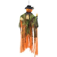 Arancione Ghirlande Vegaoo Lampada a sospensione Mr. Pumpkin (100 cm)