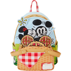 Synthetic Material School Bags Loungefly Mickey & Friends Picnic Basket Mini Backpack - Multicolour